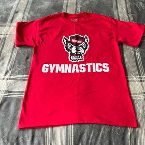 NC State University Gymnastics Short Sleeve. Never been worn before.